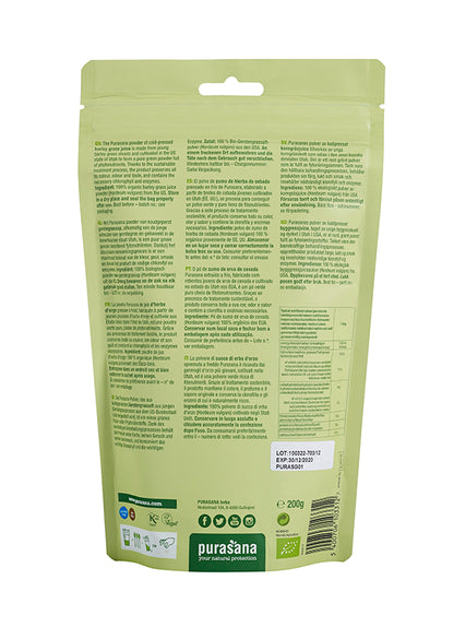 Barley Grass JUICE powder 200 g SUPER GREENS BIO SUPER GREENS