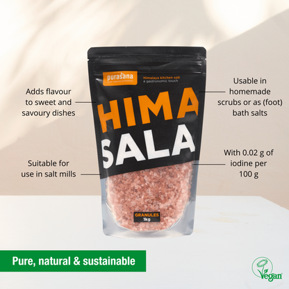 Himasala kitchen salt course bag 1 kg