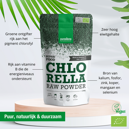 Chlorella Powder 200 g BIO