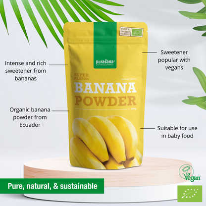 Banana powder 250 g BIO