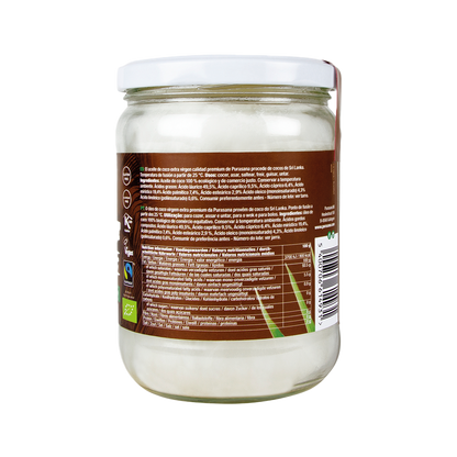 COCO Virgin coconut oil 500 ml Fair trade BIO