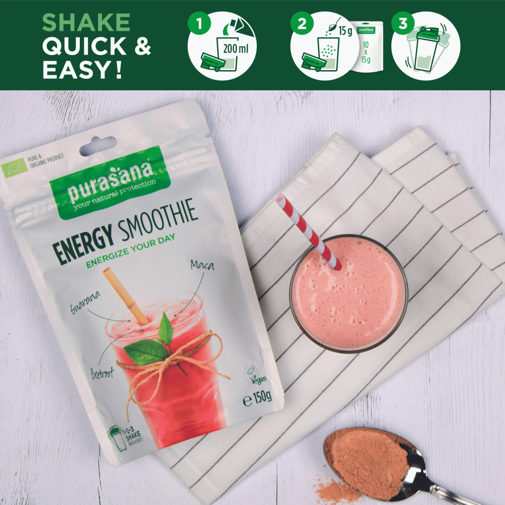 Energy smoothie shake 150 g BIO