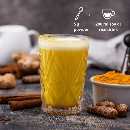 Latté Ginger (32%) Curcuma (3%)120 g BIO