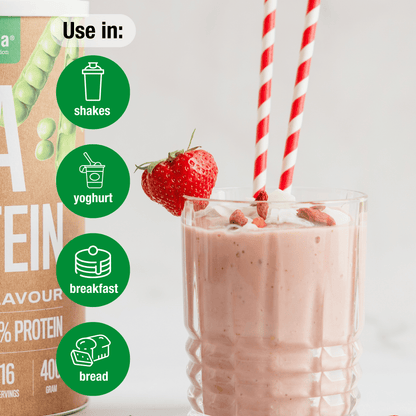 Vegan protein 65% pea banana 400 g BIO