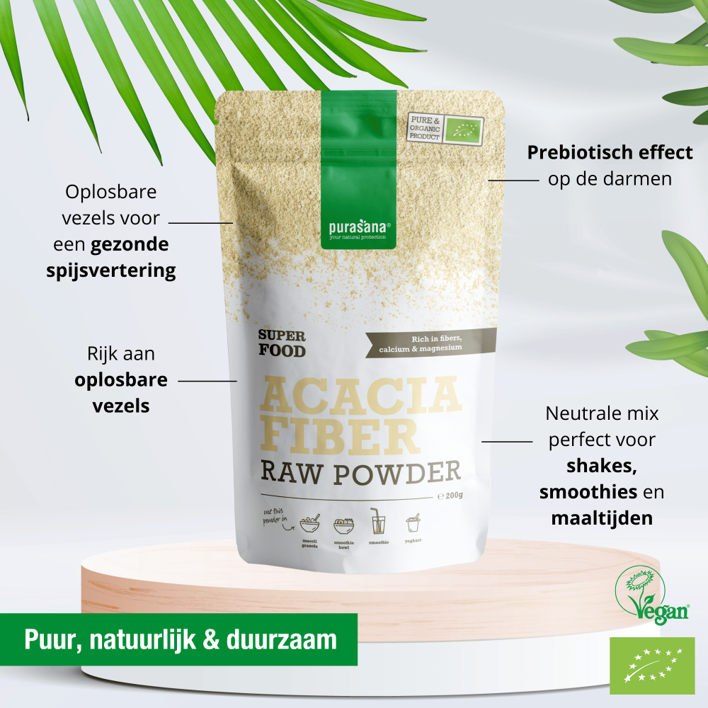 Acacia fiber raw powder200 g BIO