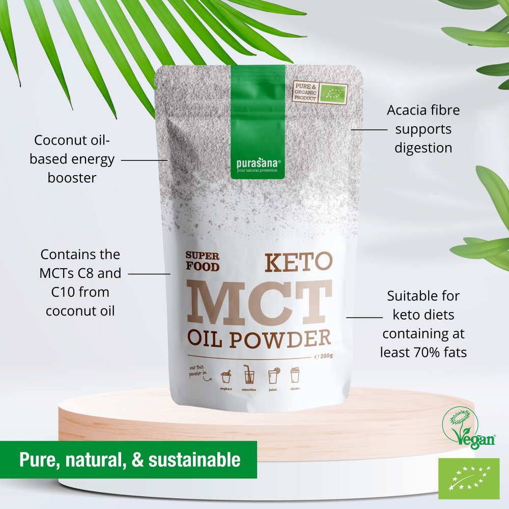 MCT oil powder KETO 200 g BIO