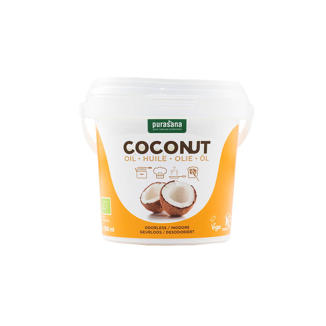 Coconut oil deodorized 500 ml BIO