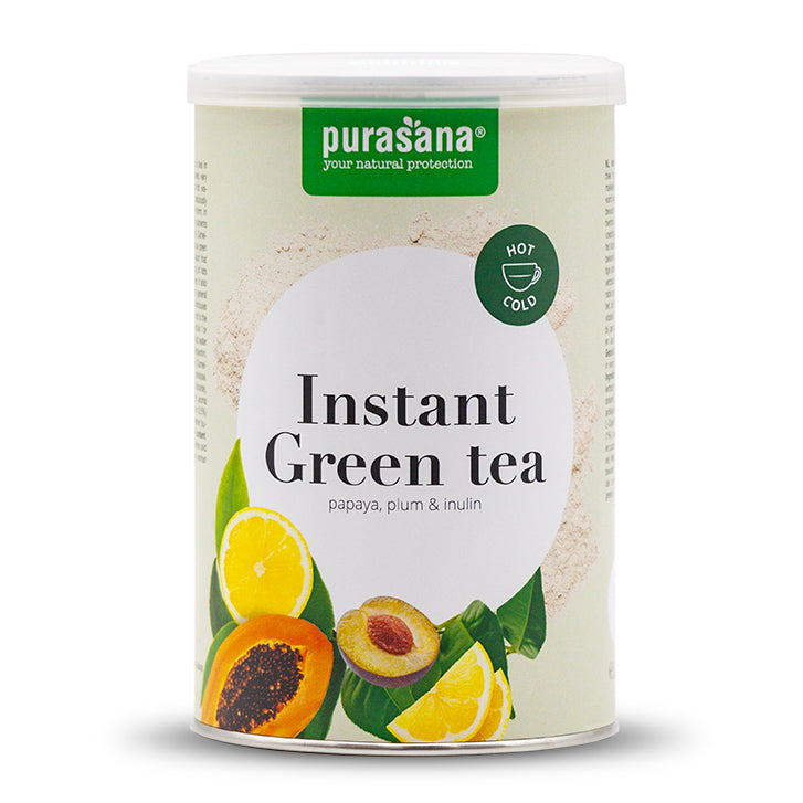 Green tea instant (papaya, plum & inulin) 200 g