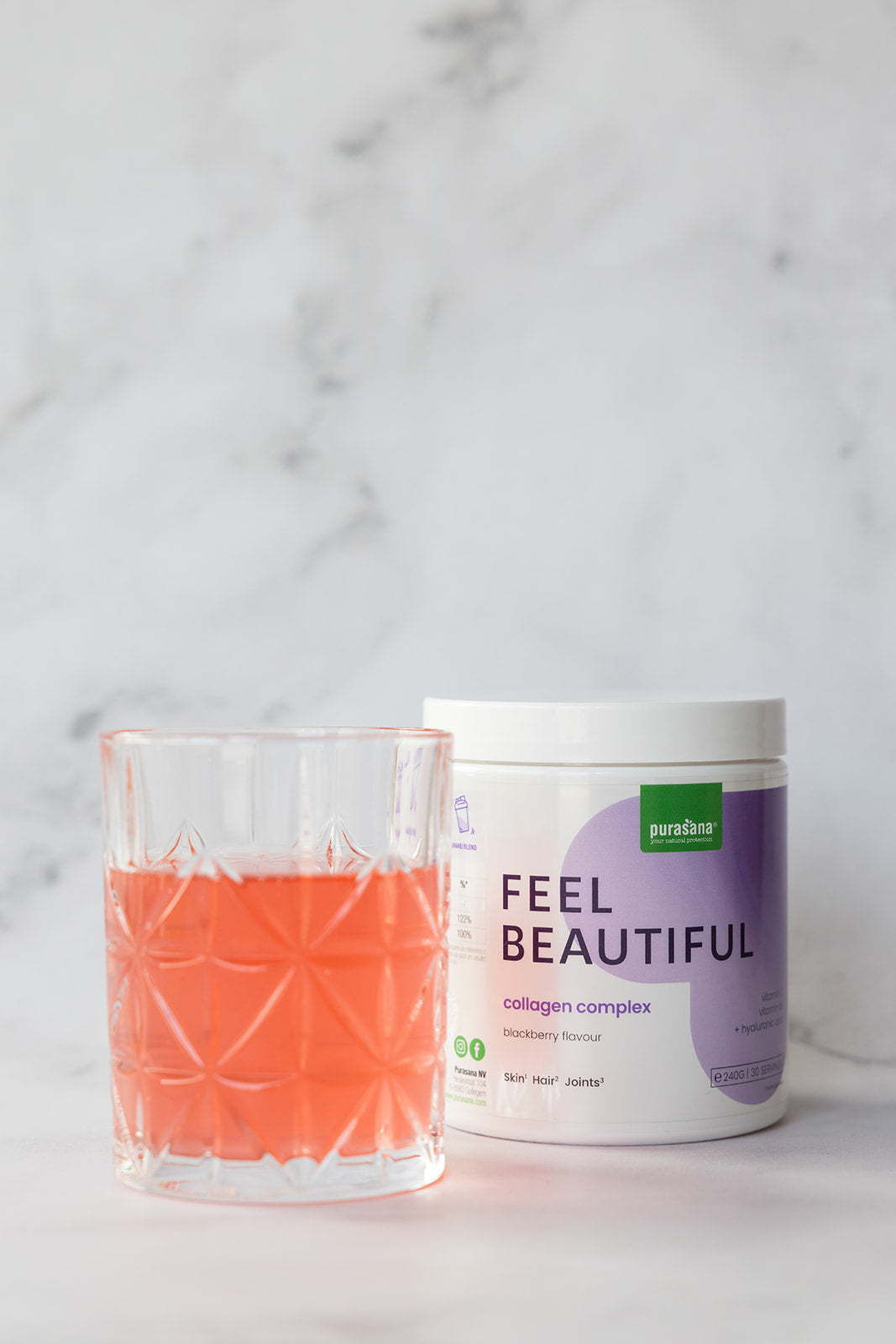 Feel Beautiful - Beauty Collagen blackberry 240 g