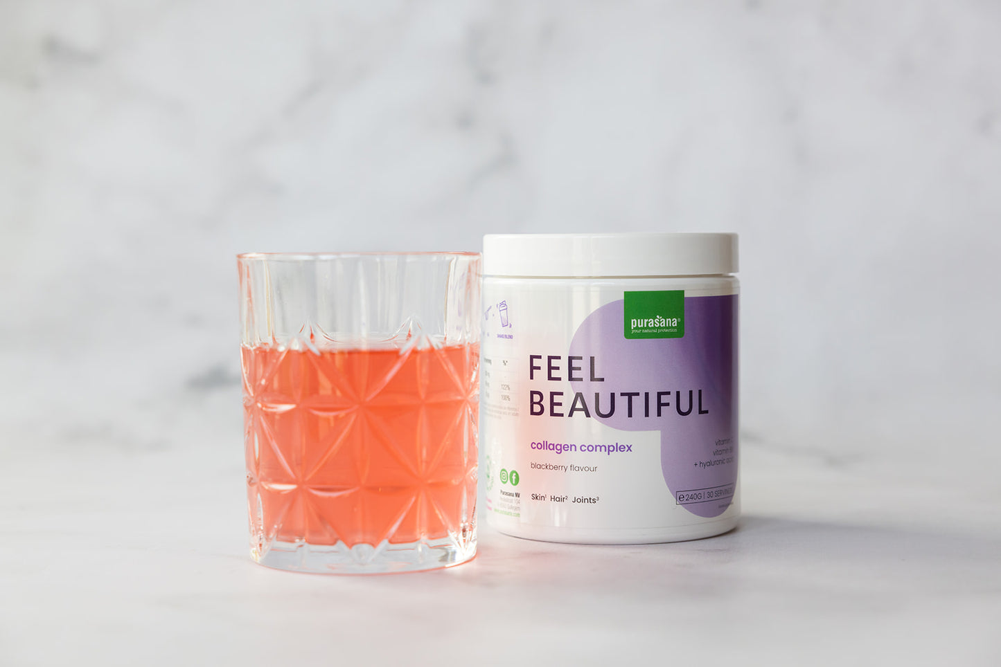 Feel Beautiful - Beauty Collagen blackberry 240 g