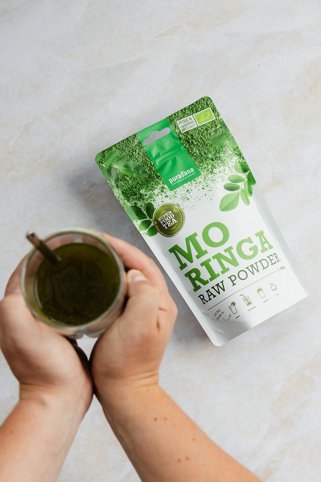 Purasana Moringa powder 200 g BIO