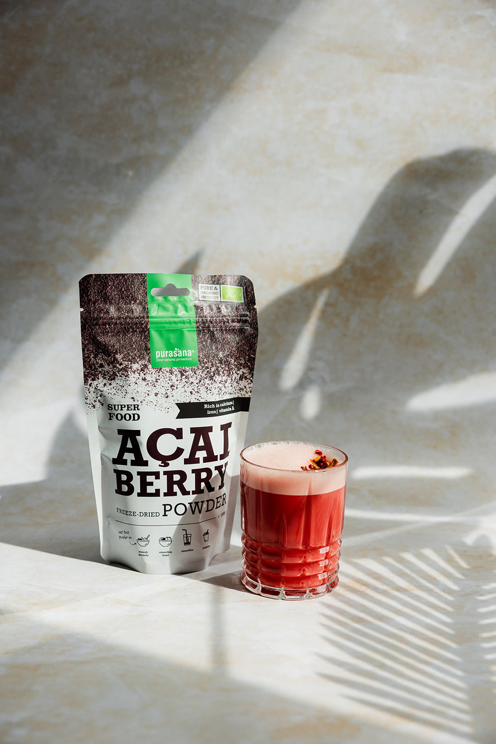 Acai berry freeze dried powder 100 g BIO