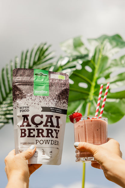 Acai berry freeze dried powder 100 g BIO