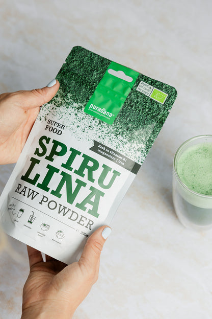 Purasana Spirulina powder 200 g BIO