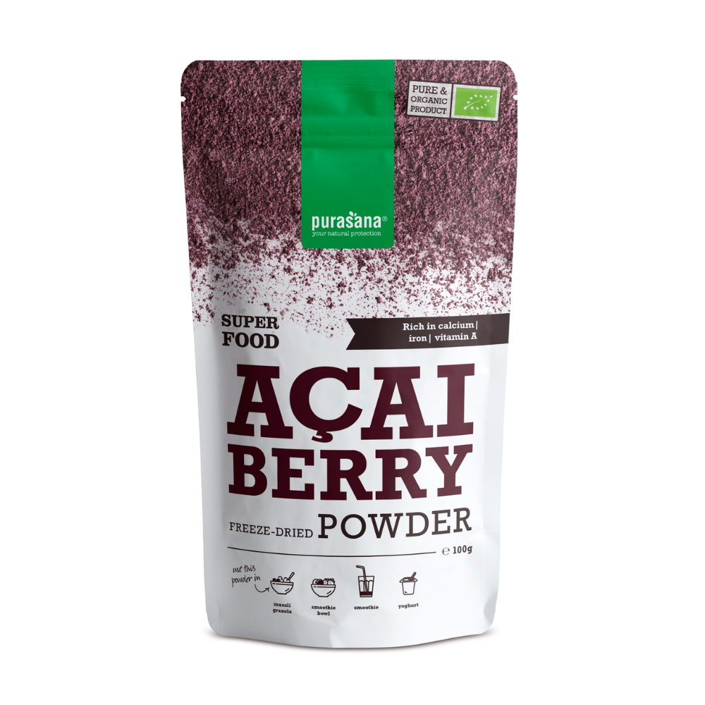 Acai berry freeze dried powder 100 g BIO