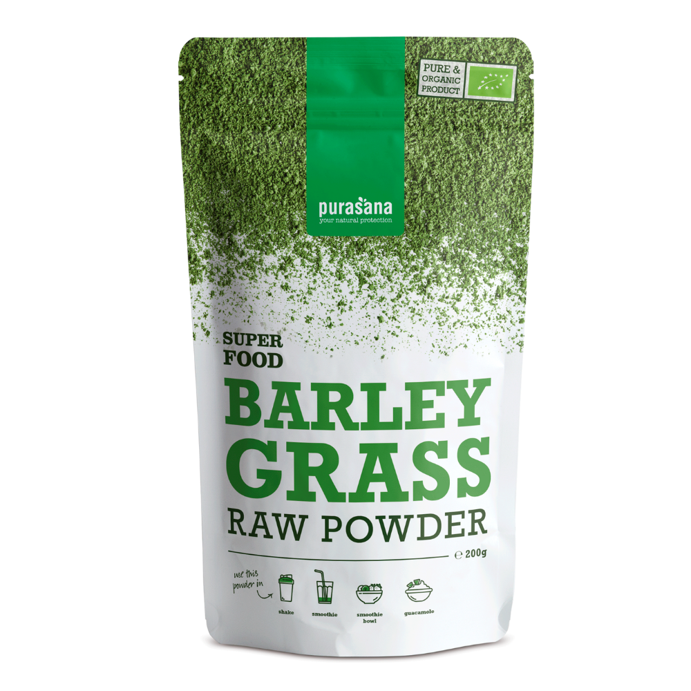 Barley grass raw powder 200 g BIO