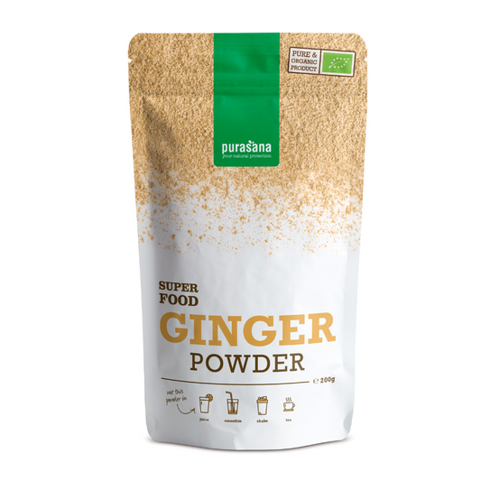 Ginger raw powder 200 g BIO