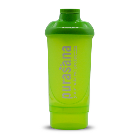 Plastic shaker WAVE PURASANA GREEN 500 ml /GREEN