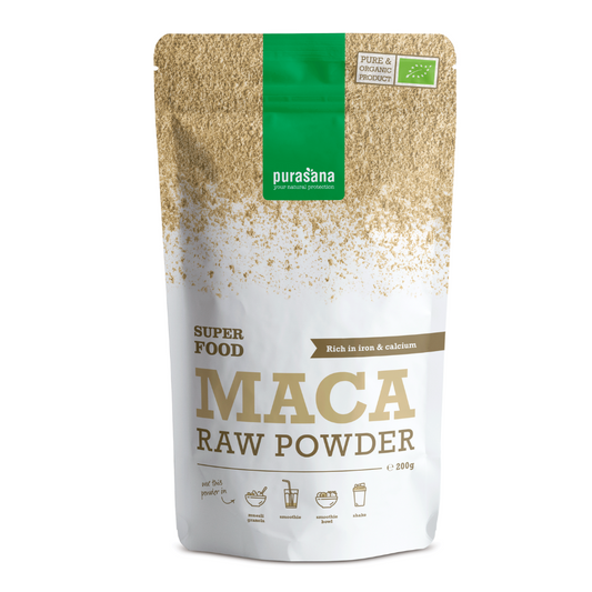 Purasana Maca raw powder 200 g BIO