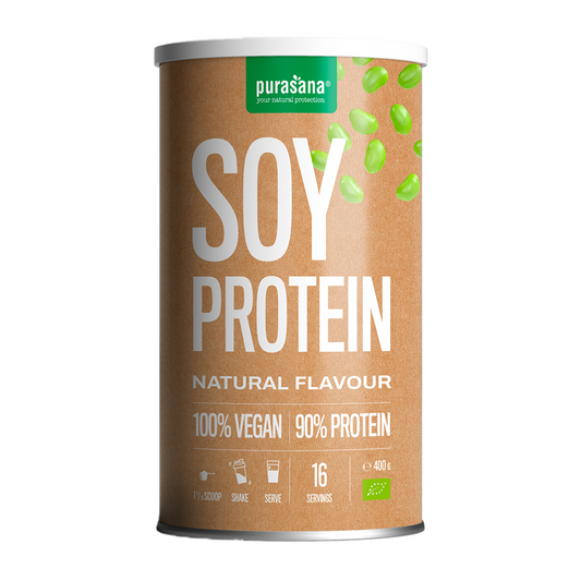 Vegan protein 90% soy natural bio 400 g BIO