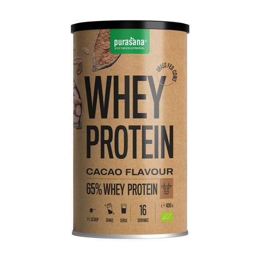 Whey protein 65% cacao 400 g BIO