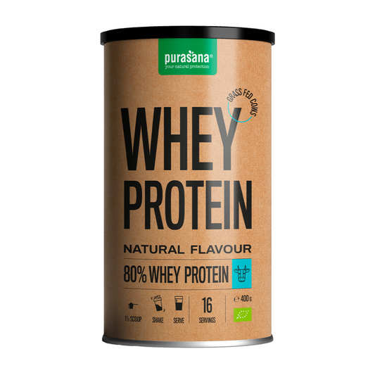 Whey protein 80% natural 400 g BIO