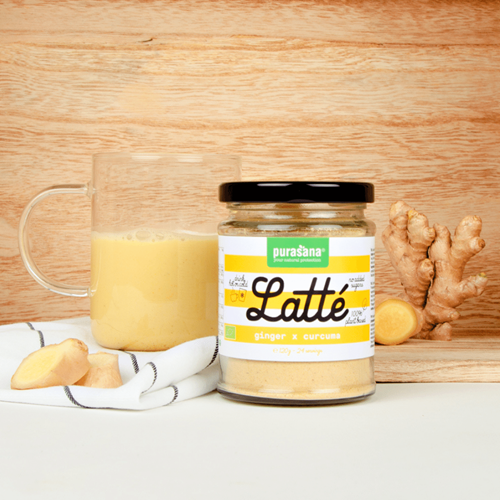 Latté Ginger (32%) Curcuma (3%)120 g BIO